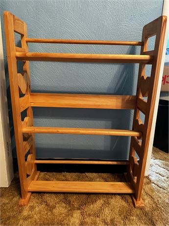 Wooden Quilt Rack