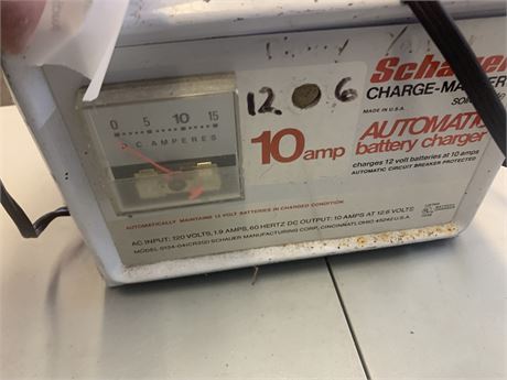 Schumacher Electric 10A 6V/12V Automatic Battery Charge