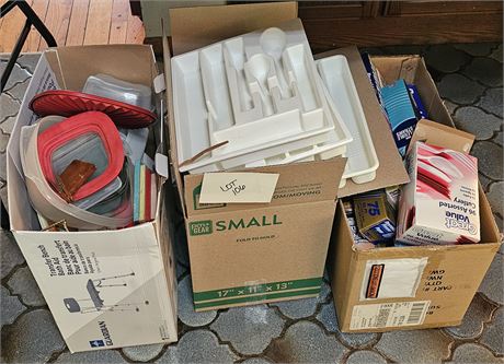 Box's Of  Misc Kitchenware & Supplies & Much More