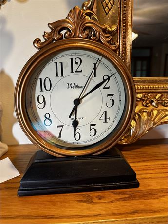 Waltham Battery Operated Clock