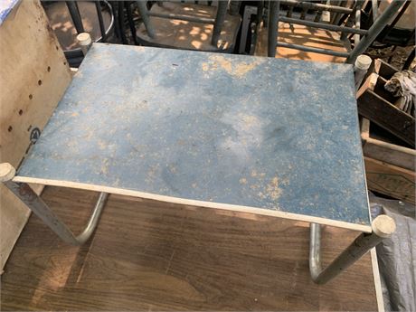 Vintage Metal Stool/Seat