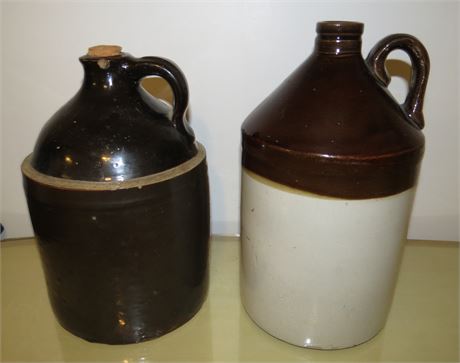 2 Whiskey Jugs