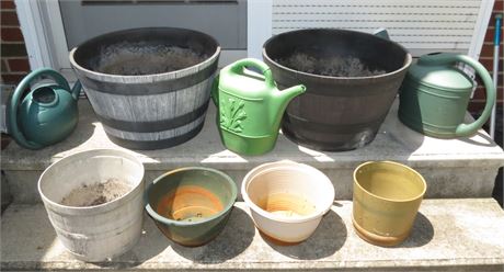 Planters, Watering Cans