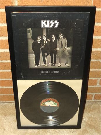 Kiss "Dressed To Kill" Framed Album