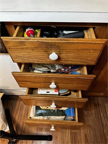 Kitchen Drawers Clean out