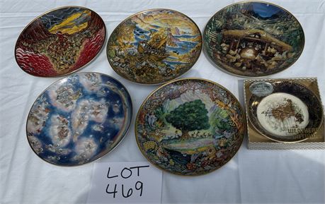 Heavenly Days Collectible Plate Set & Weatherby Giftware