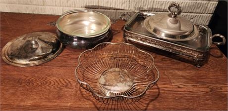 Silverplated Serving Pieces