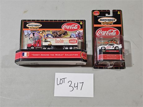 Matchbox Collectibles Coca-Cola Car & Semi-Truck NEW IN PACK