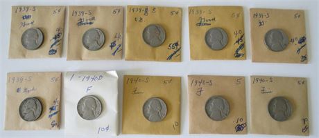 Assorted Nickels