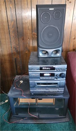 Sony LBT-D550 Stereo, One Speaker