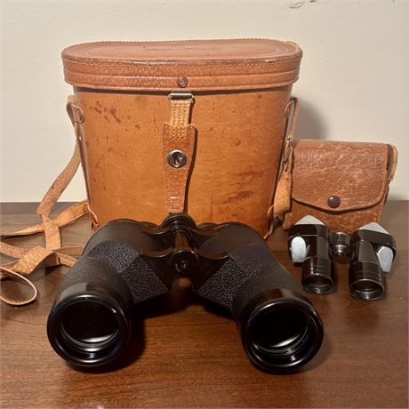 Vintage Moon (Made in Japan) & Sans & Streiffe Binoculars