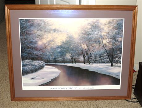 Diane Romanello "Winter Sunlight" Print