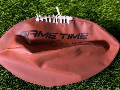 Bud Light "Game Time" Inflatable Football Advertising