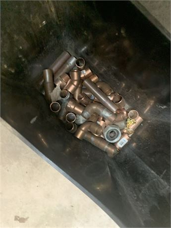 Copper Fitting Hardware Lot