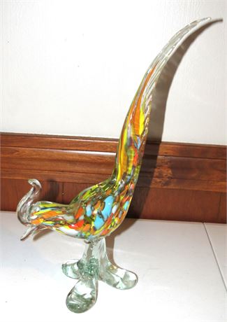 Art Glass Rooster