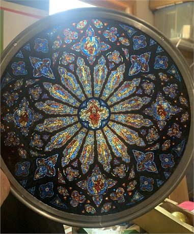 Imitation Great Rose Window - Cathedral of St. John the Divine in New York City