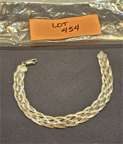 Sterling 7" Bracelet 0.30 ozt