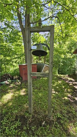 Antique Metal Fredrick Ohio Dinner Bell