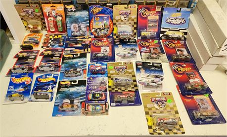 Large Assortment of Nascar Cars