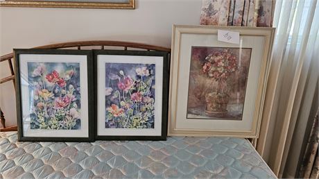 Dawn Barton Floral Art Print & Sally Ellis "Perfect Poppy" Art Prints