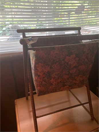 Vintage Knitting Basket/Holder