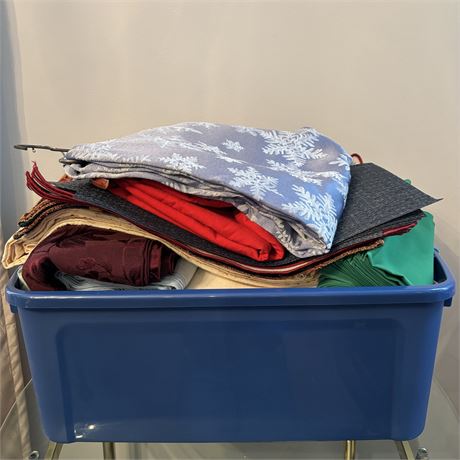 Tote Filled w/ GREAT Lines - Tablecloths, Napkins & More!