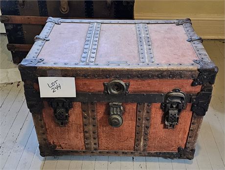 Flattop Antique Trunk