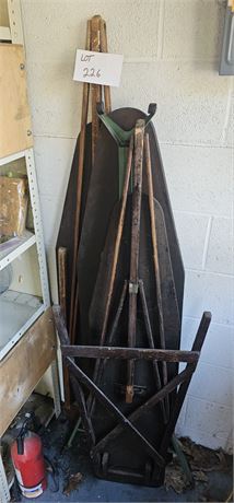 Wood Ironing Boards Sizes Vary