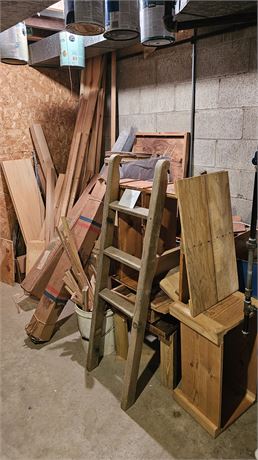 Large Project Wood Cleanout Sizes & Type Vary