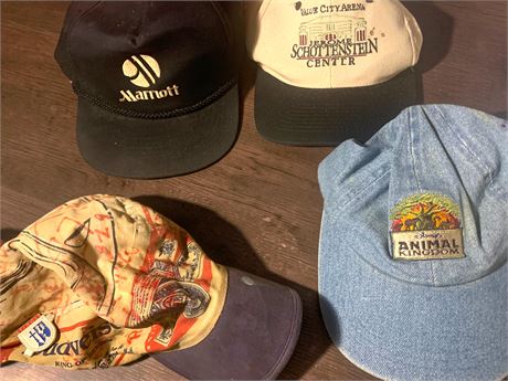 Ball Cap Lot - Budweiser, Disneys Animal Kingdom, Marriott Hotel, OSU & More
