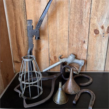 Vintage Industrial and Collectible Lot