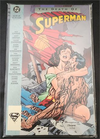 1993 DC "The Death Of Superman" Comic Book