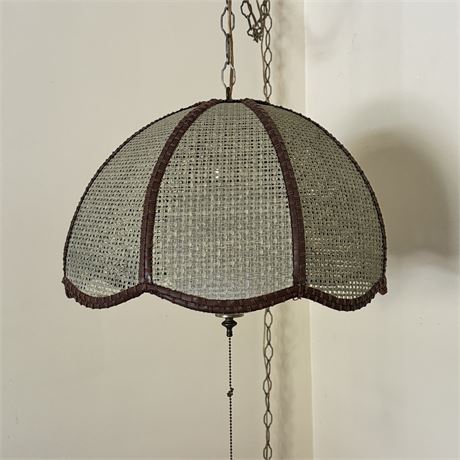 Vintage Swag Hanging Lamp