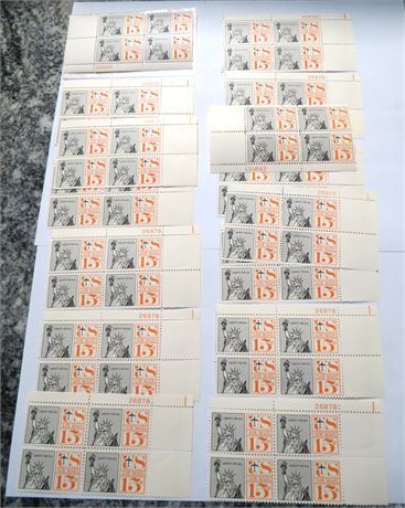 US Air Mail Stamps: 15 Cents "Liberty For All"