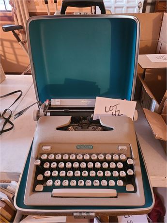 Royal Heritage Portable Typewriter with Case