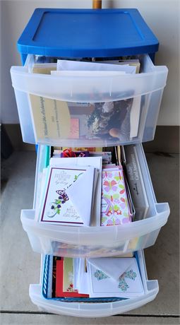 Storage Container, Greeting cards, Etc