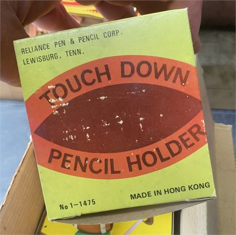 Touch Down Pencil Holder Lot By Reliance Pen & Pencil Corp