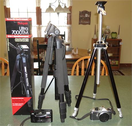 Tripods, Cameras