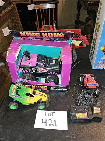 Remote Cars- King Kong, Steer Crazy & More