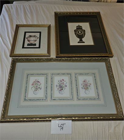 Mixed Art Print Lot Sizes & Artists Vary