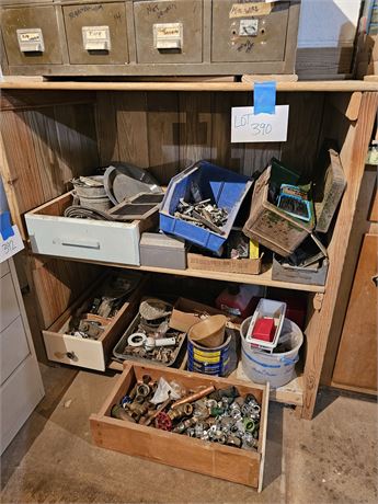 Hardware & Supply Cleanout: Fasteners/Plumbing & Much More