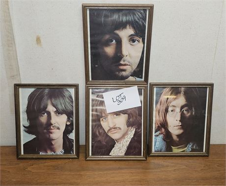 Beatles Framed Magazine Photos