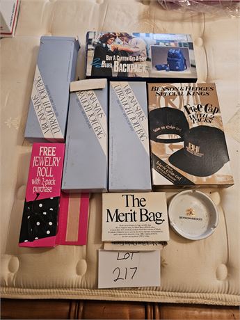 Phillip & Morris Mixed Promo's- Caps, Totes & More