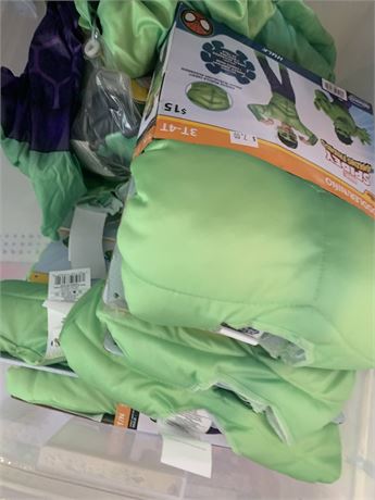Tote of Halloween Costumes - The Incredible Hulk