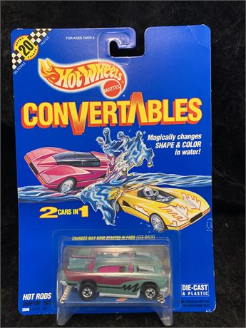 Vintage Hot Wheels Convertible Hot Rods Shiftin 50's From 1990 NEW