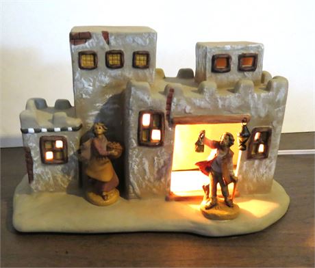 Roman, Inc Lighted Building