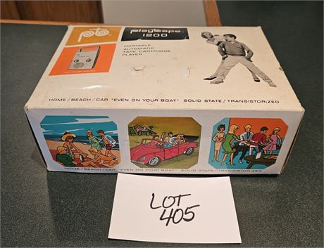 Vintage PT Playtop 1200 Portable Tape Player