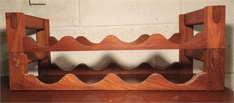 Wood Wine Rack