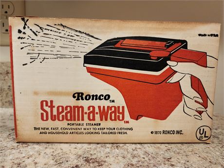 Ronco "Steam A Way"  In Original Box