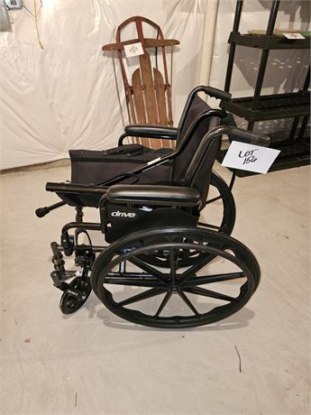 Drive Folding Standard Size Wheelchair